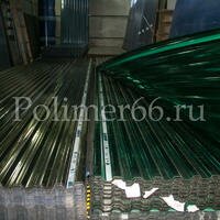 Монолитный поликарбонат Plaram в наличии, зелёный, бронза. Polimer66.ru